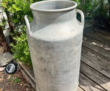 Vintage Metal Milk Churn