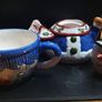 Christmas Snowman Cup Teapot Image 3