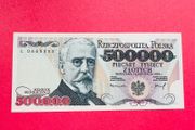 Poland  500,000  . Zlotych  1993  UNC Pick  161a.  RARE. )