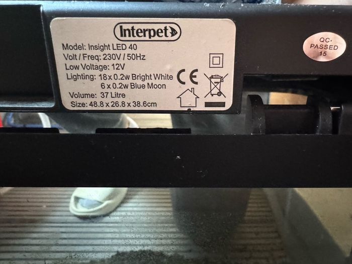 Fish Tank Interpet 37l For Sale in East Wall, Dublin from Gustavo Zanetti