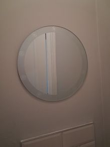 bathroom mirror