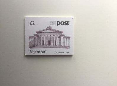 Irish stamps, definitive booklet,architectural series