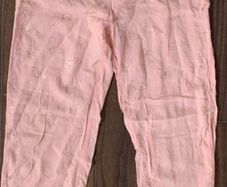 Girls Light Butterfly Trousers: 7-8yrs