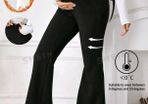 Maternity Flare Thermal Trousers