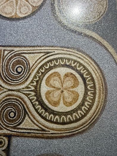 Original Artwork "Celtic Spiral" by Elizabeth A. McEwen SRUA (1937- 2020)