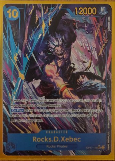 One Piece TCG OP-17 Rocks D Xebec 118