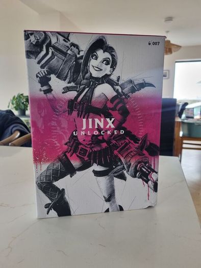Jinx Unlocked Figure League of Legends Arcane Riot Games Game Statue