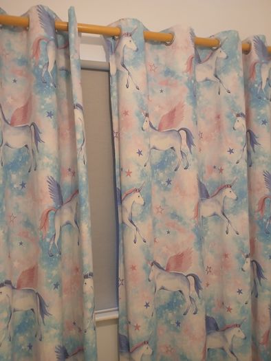 Bedroom curtains/ Unicorn