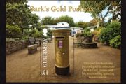 2013 Guernsey Sark's Gold Postbox Commemorative Stamp Miniature Sheet Mint Never Hinged (MNH).