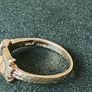 Buckle ring 9ct solid gold Image 4