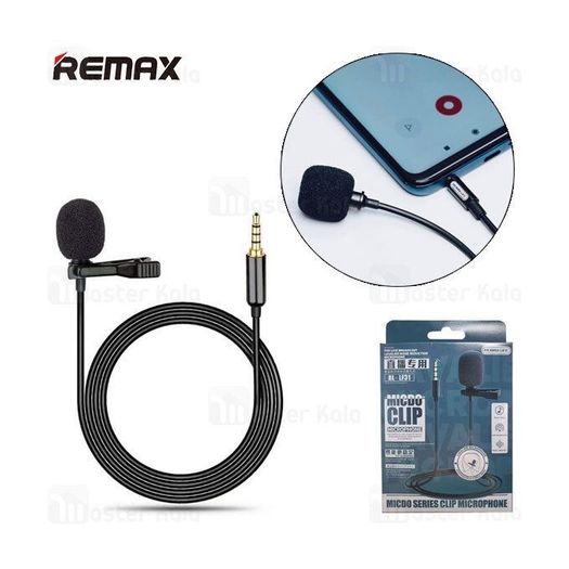 New REMAX Micdo Clip Series Noise Reduction 3.5mm Microphone 1.5 M