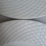 2  Extra Large White PAGNOSSIN  President Dinner Plates Treviso Image 7