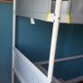 IKEA VITVAL Loft Bed with Desk & Mattress Image 8