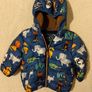 Next Baby Fleece lined Waterproof hooded Jacket Image 6