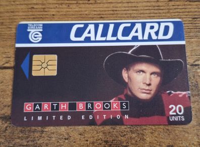 Ireland CallCard "Garth Brooks", used, 3/1994, 20 Units - free standard postage