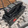 vintage phone The image shows a vintage Motorola 4800X cellular mobile telephone from the late 1980s Image 2