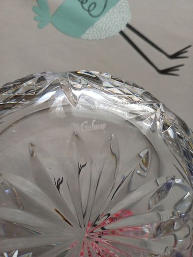 Galway Crystal glass bowl