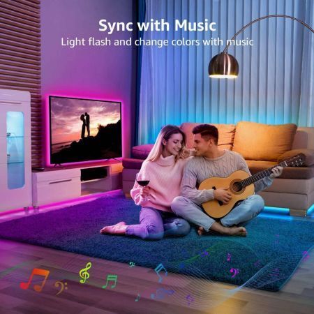 Govee Neon 8K Smart LED outdoor flexible neon strip, 5m, WiFi + APP, 32W, 380lm, Dream Color RGBIC, IP65, Fixing clips included