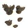 Antique 19th century Burmese bronze opium weights Image 4