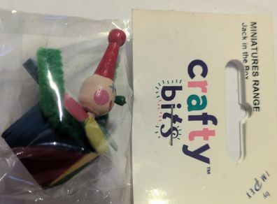 Crafty Bits Miniature Jack in the Box - New in packaging