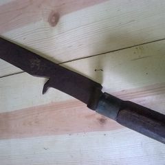 Old Irish blacksmith made slater's tool Zax