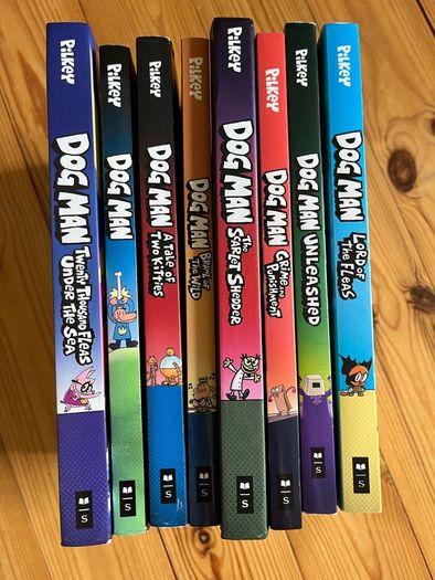 Dog Man Books 8
