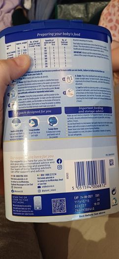 Baby formula bran new