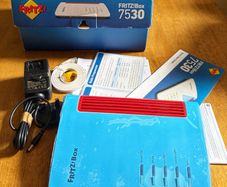 AVM FRITZ!Box 7530 AC+N Router - DSL/VDSL 866 Mbps (5GHz) & 400 Mbps (2.4 GHz) Supervectoring 35b WLAN Mesh, DECT Base Media Server Compact High Performance Wireless Modem Internet