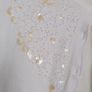 Beaded vintage retro A-Wear cardigan with pearl buttons Image 2