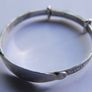 Vintage Sterling Silver Baby Bangle 4,36g Image 3