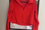 Women's Columbia Cropped quarter zip
