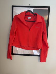 Women's Columbia Cropped quarter zip