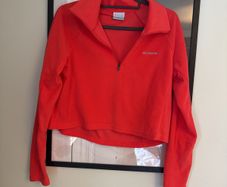 Women's Columbia Cropped quarter zip