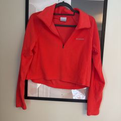 Women's Columbia Cropped quarter zip