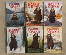 Rabbit & Bear book collection x 6, excellent condition