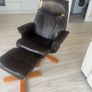 Faux leather recliner Image 4