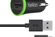 Universal Car Charger with Micro USB ChargeSync Cable (12 Watt/ 2.4 Amp)