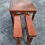 A beautiful and very unusual nest of tables Image 2