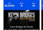 Kevin Bridges Cork - Sat 18th July