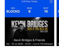 Kevin Bridges Cork - Sat 18th July
