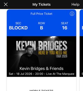 Kevin Bridges Cork - Sat 18th July