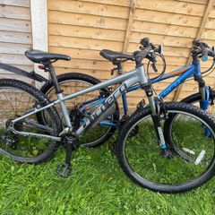 27 inch carrera bikes both clean and perfect working