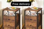 Set of 2 nightstands
