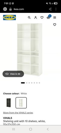 Ikea shelving unit