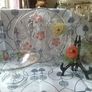 Three Vintage Glass Items Image 3