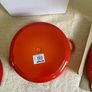 Le creuset casserole dish with lid and skillet pan Image 8