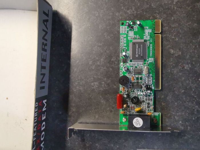 Dynanode vintage fax/data modem v. 92