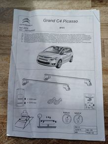 Roof rack - Citreon Grand C4 Picasso