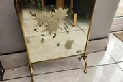 Victorian fire screen
