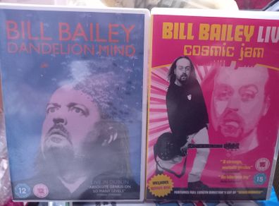 Bill Bailey Comedy Dvd Bundle Collection Live Stand-up Dandelion Mind & Cosmic Jam